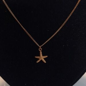 mark. Gold Starfish Necklace